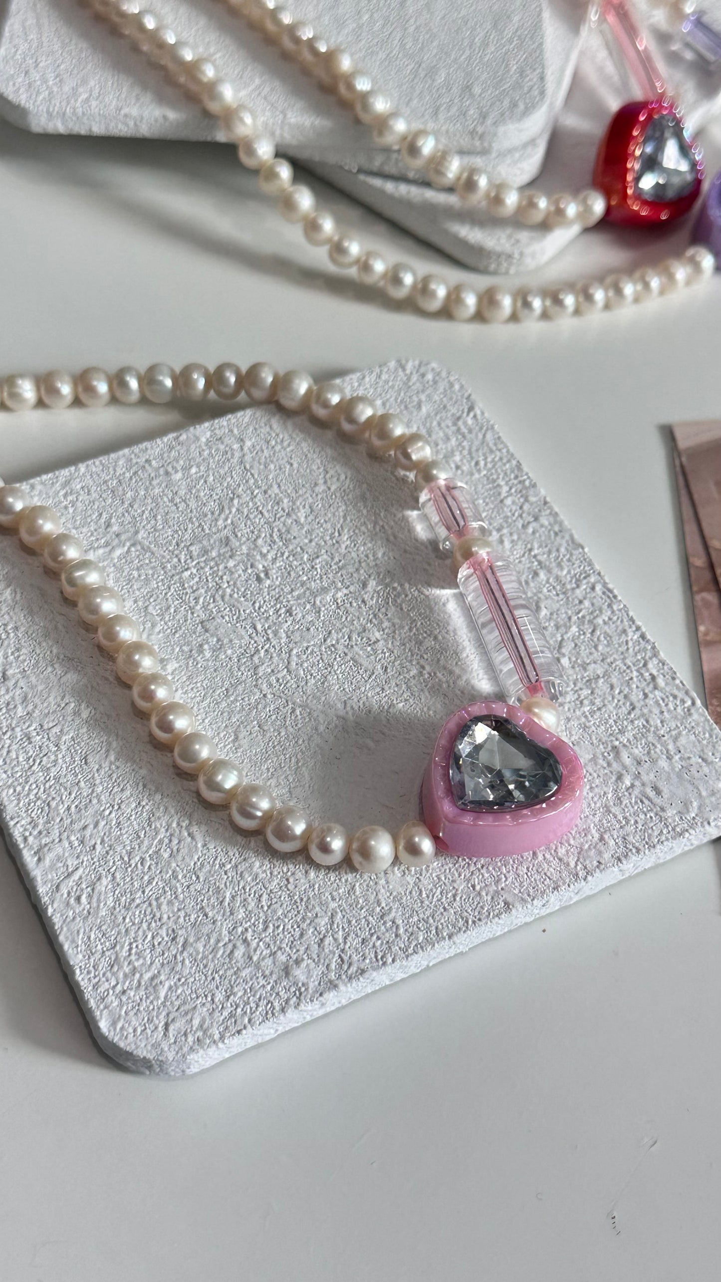 XO Pearl Necklace
