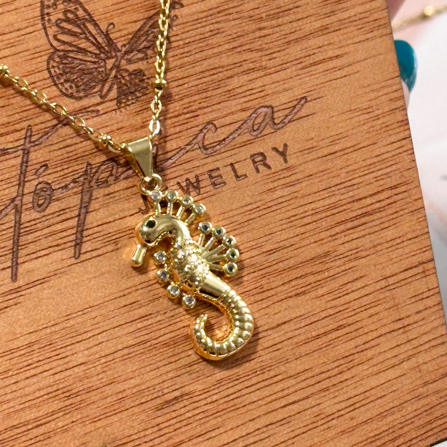 Seahorse Chain Necklace