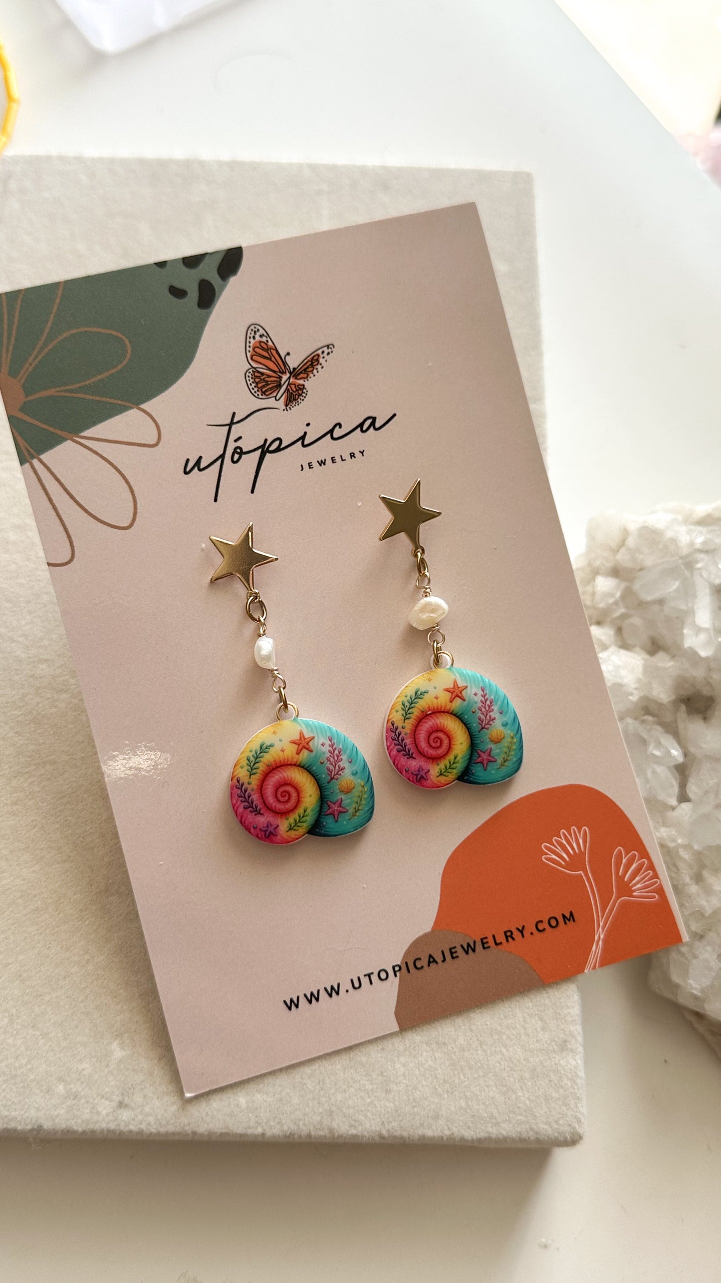 Coralia Earrings