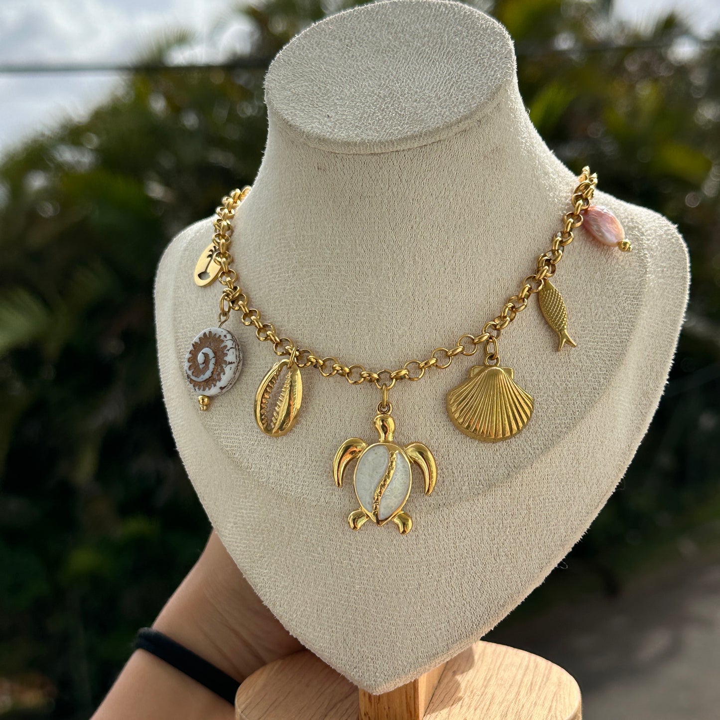 Marina MultiCharm Necklace