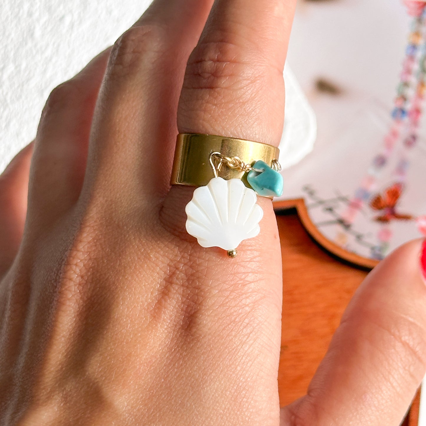 Seashell Ring