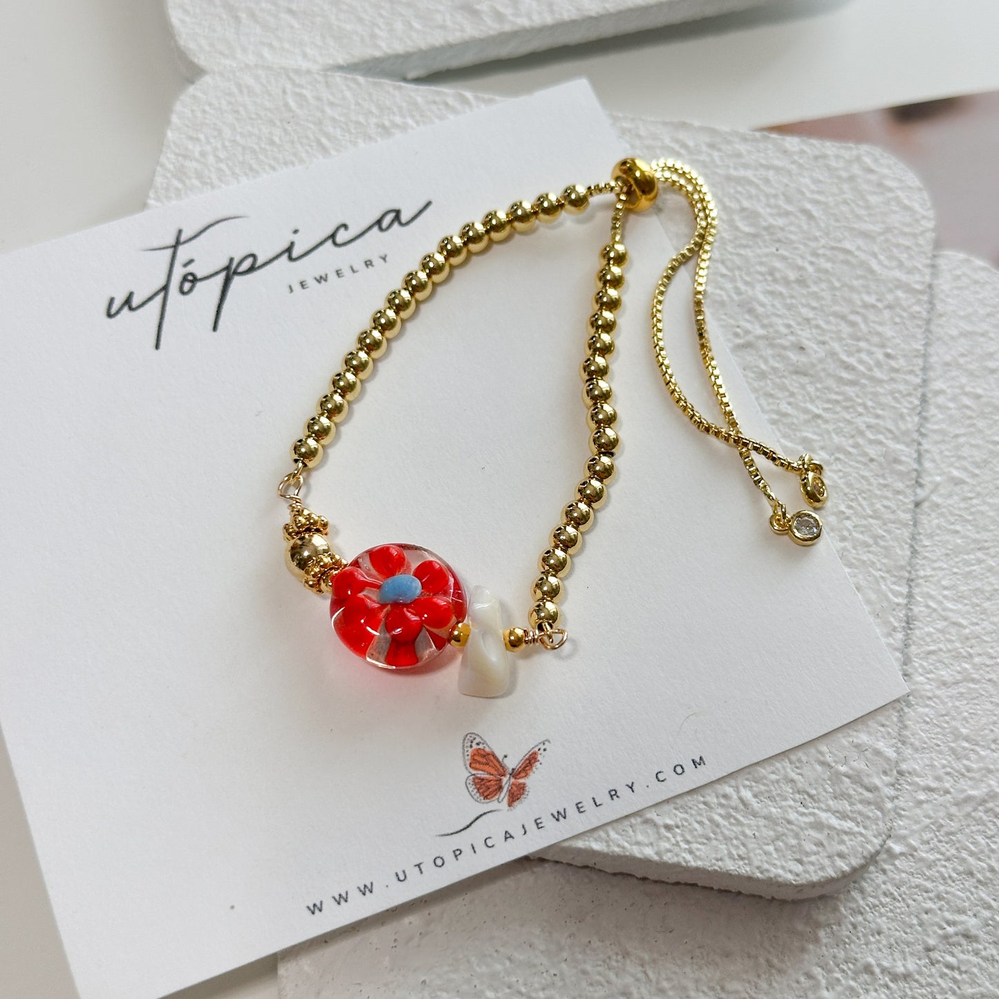 Flora Crystal Bracelet