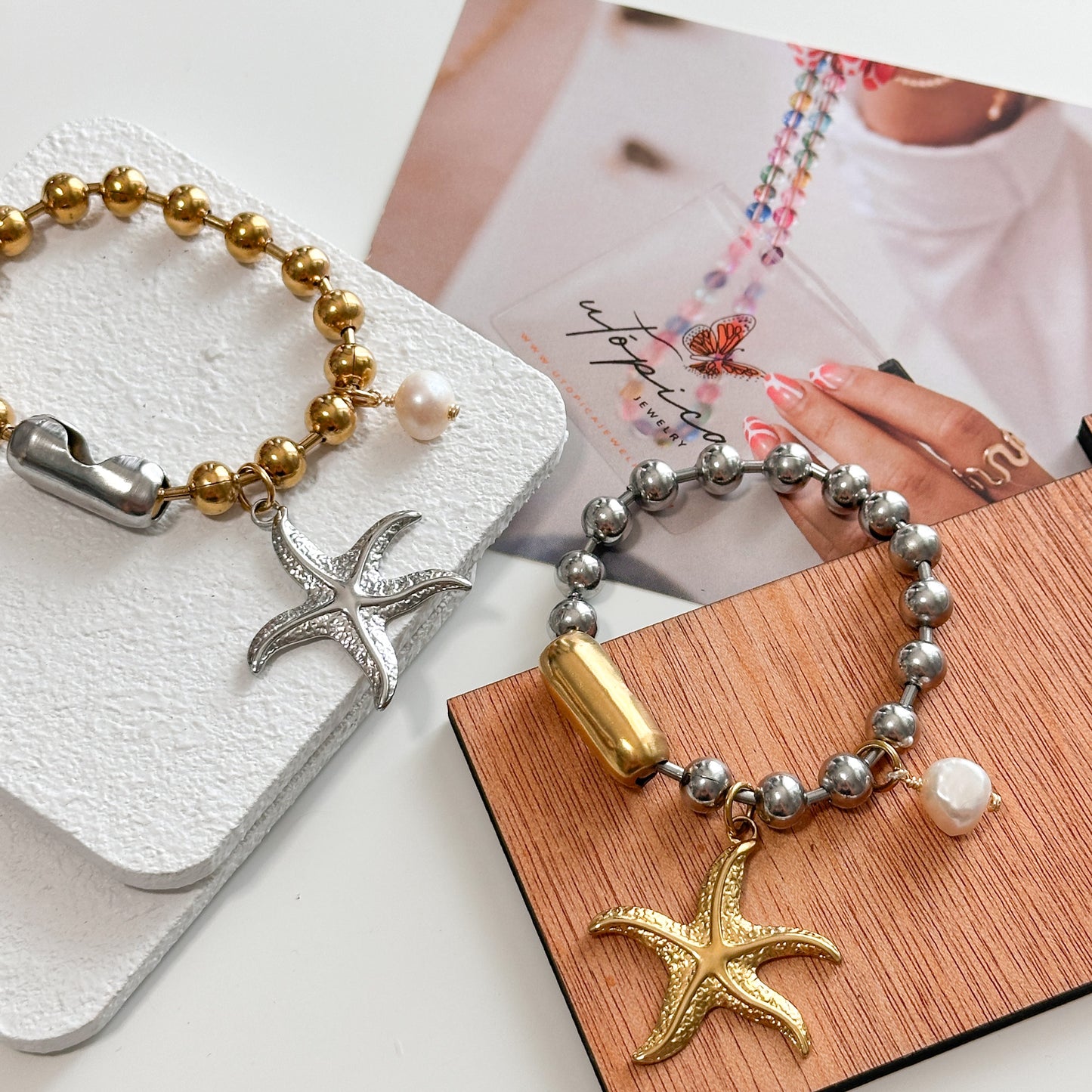 Marea Ball Chain Bracelet
