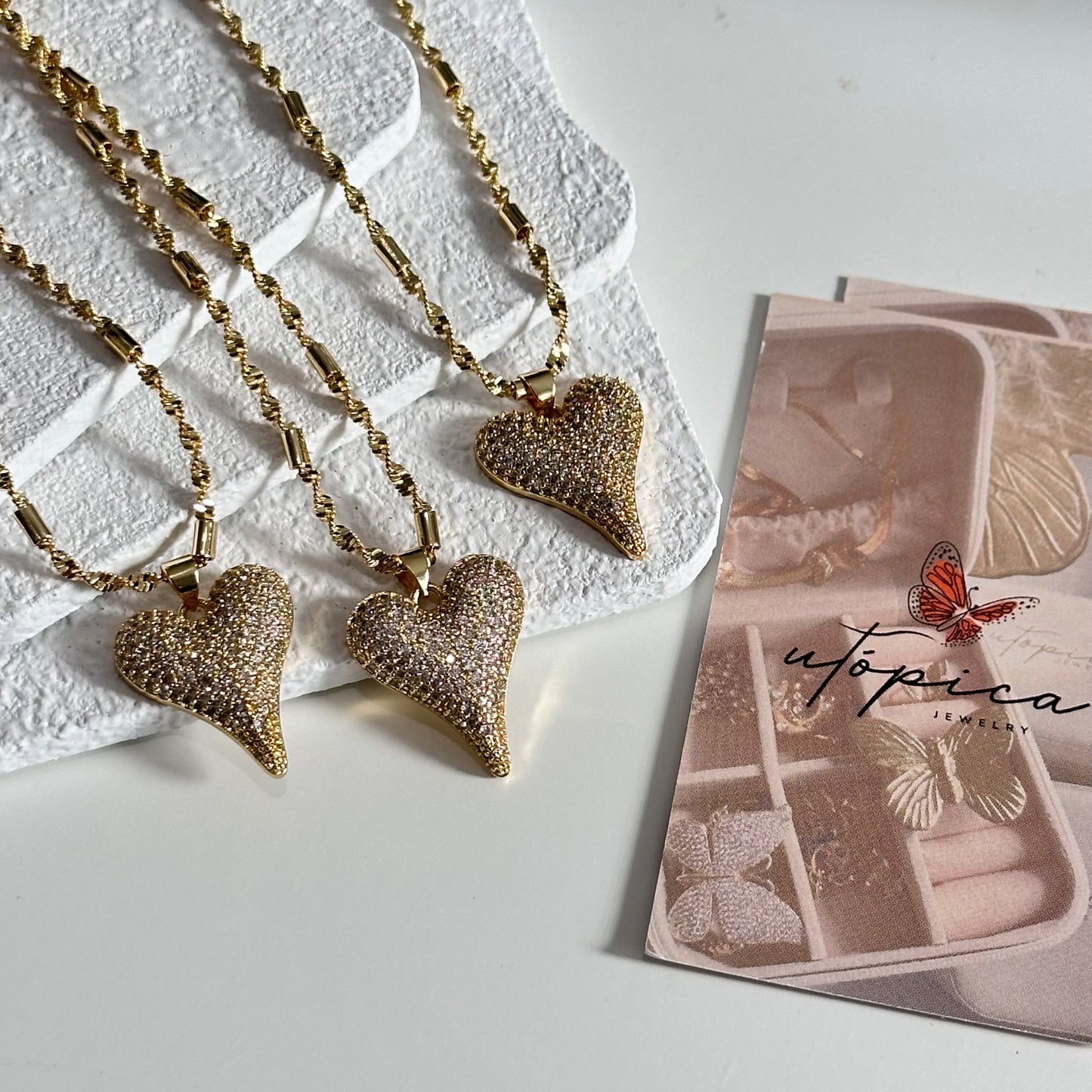 Bold Heart Necklace