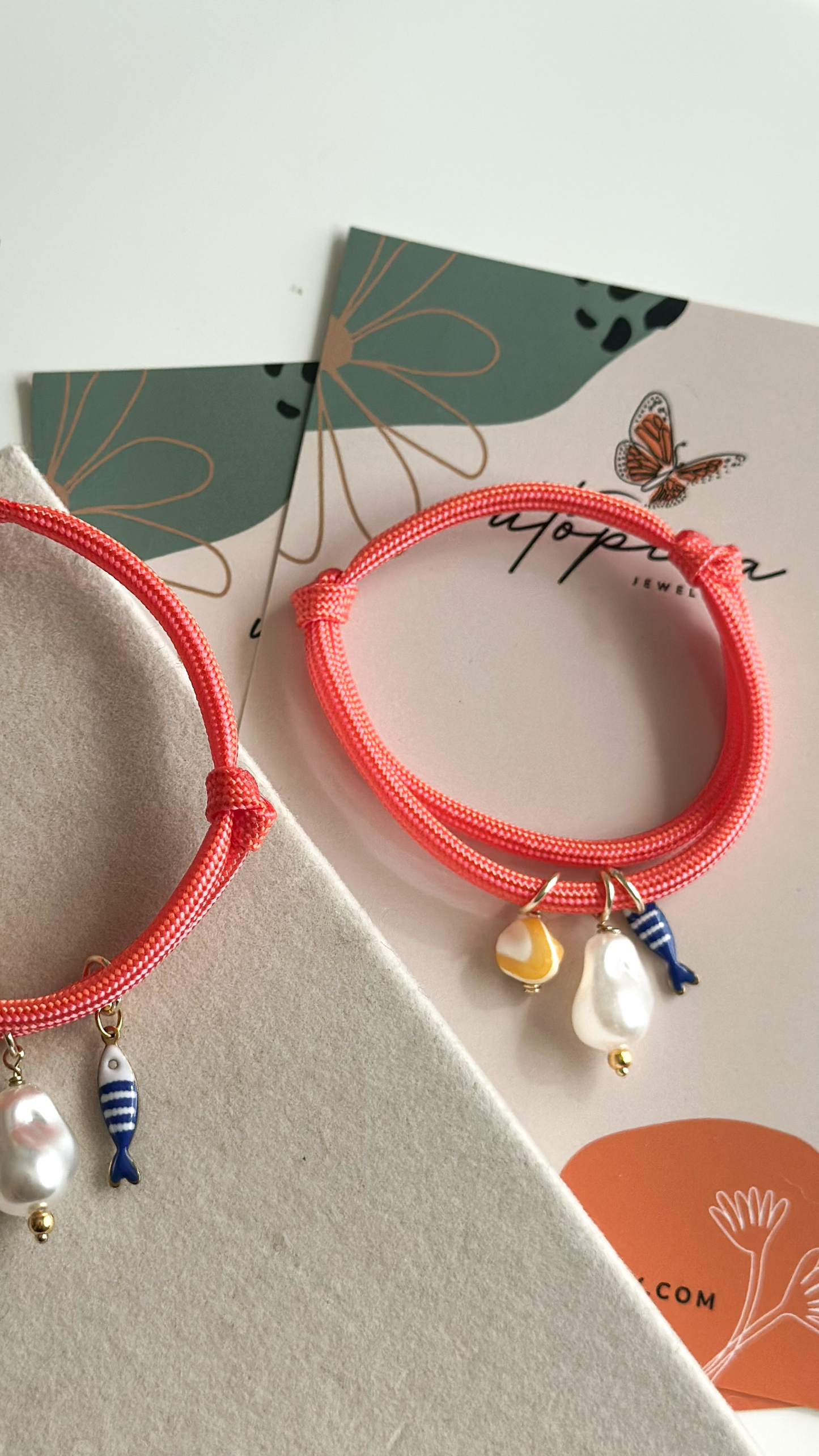 Pinky Orange Bracelet