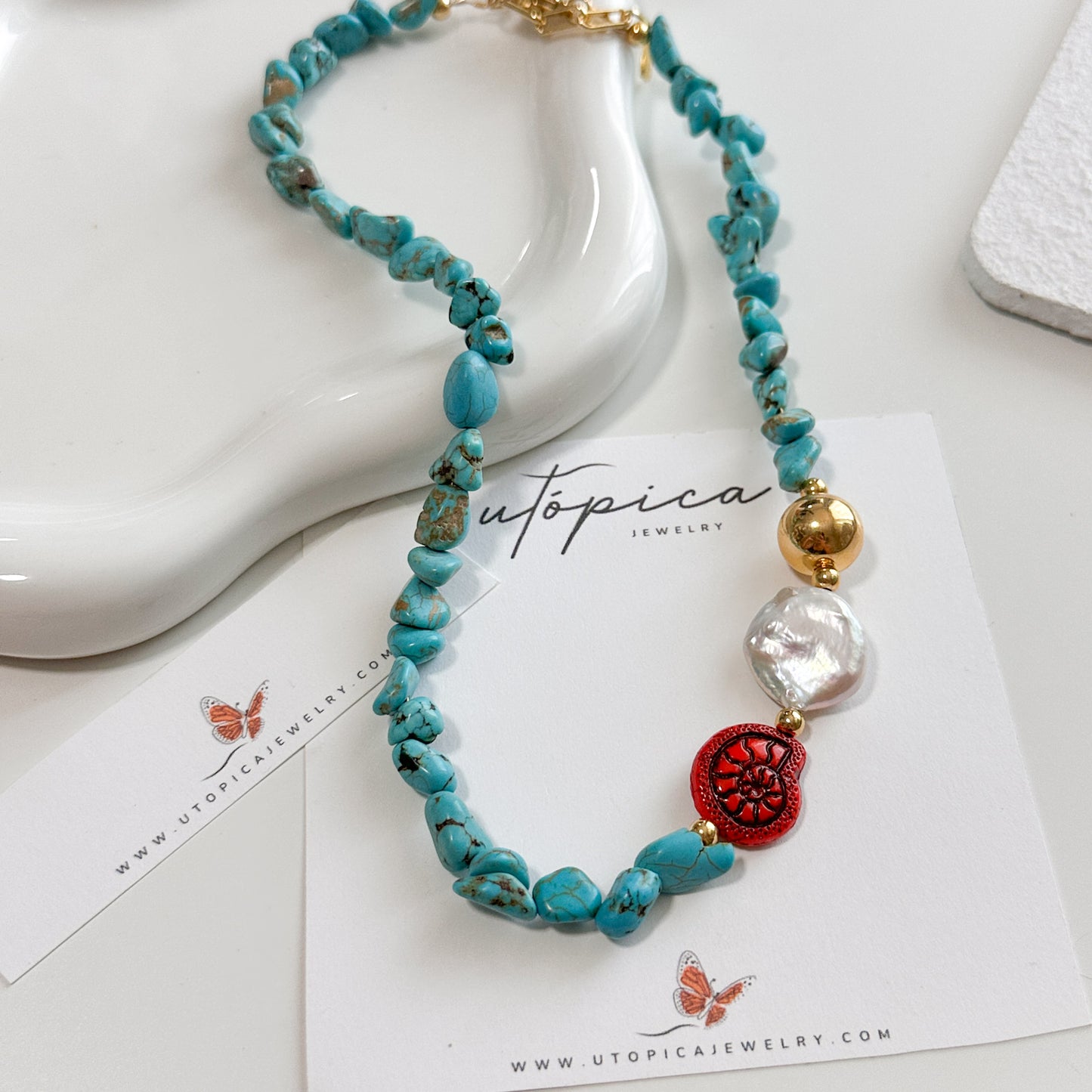 Seasnail Turquesa Necklace