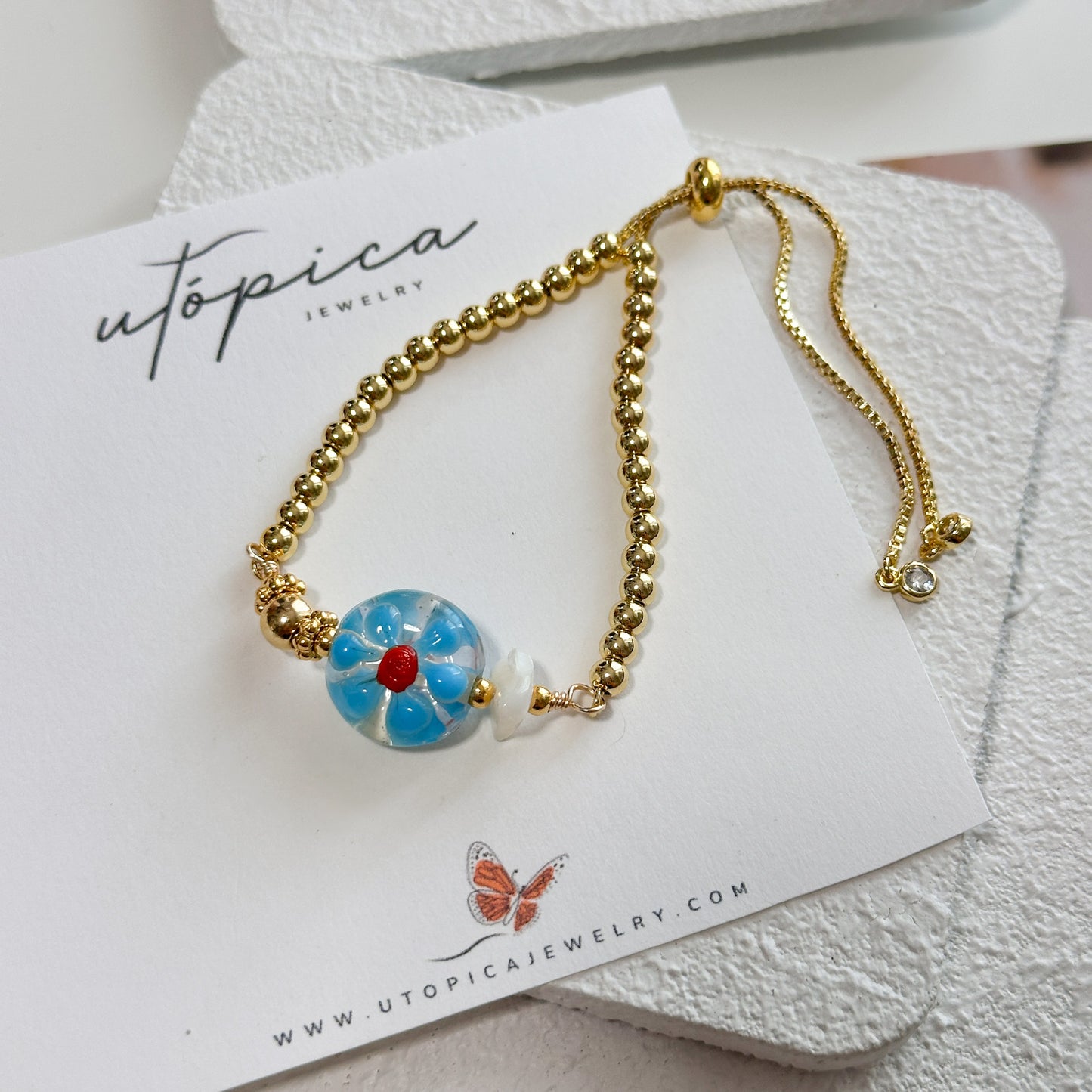 Flora Crystal Bracelet