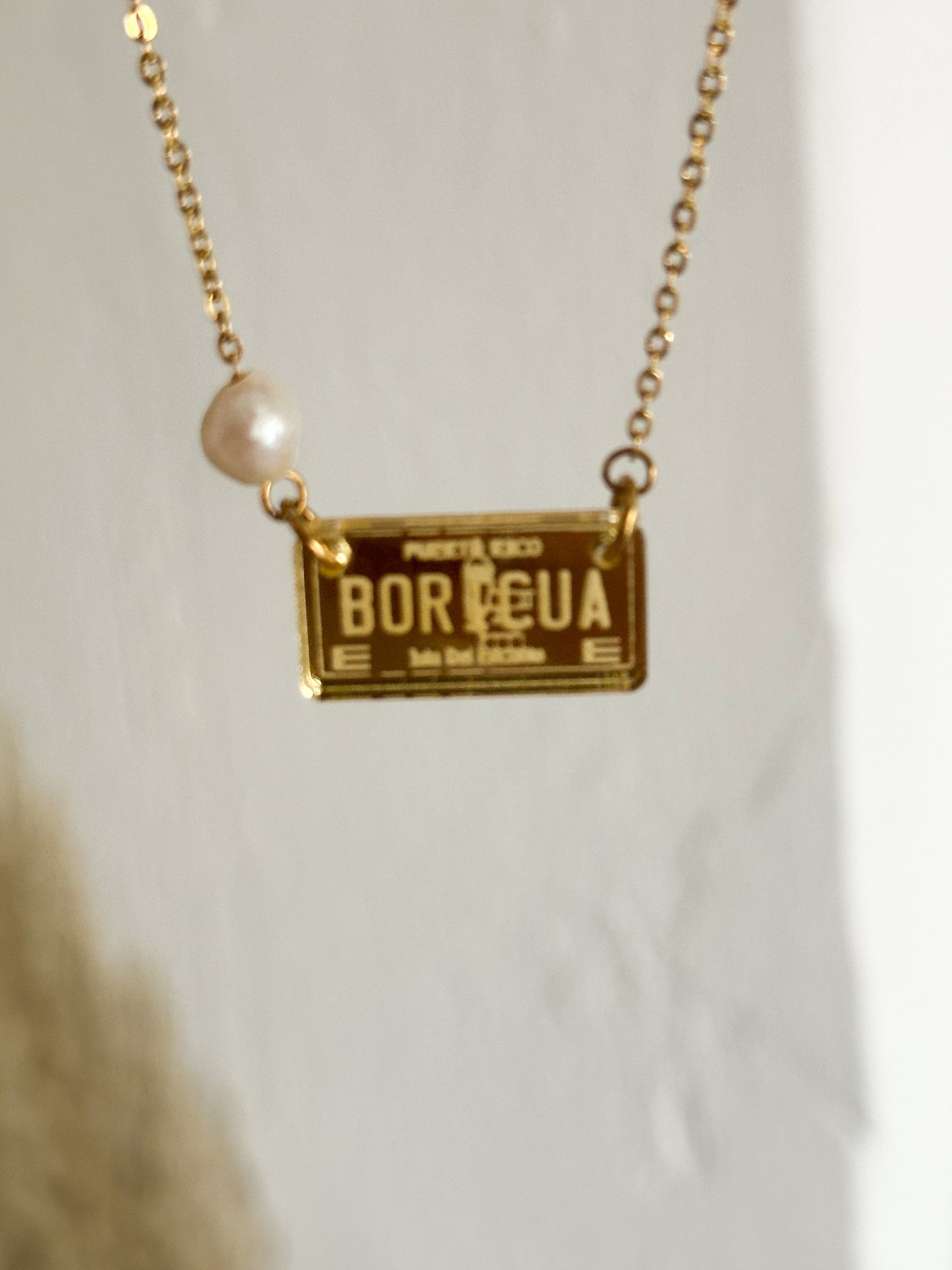 Boricua Tablilla Necklace