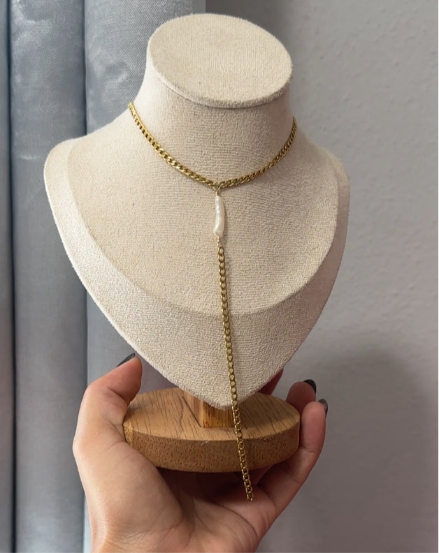 Pilar Lariat Necklace