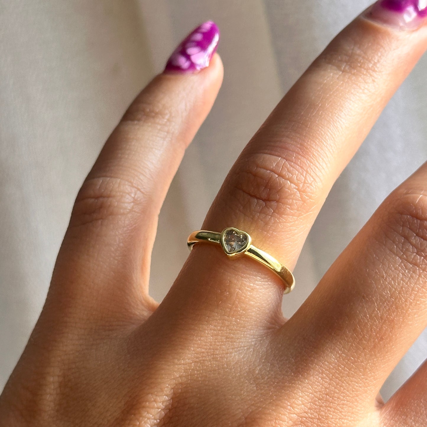 Cora Heart Ring