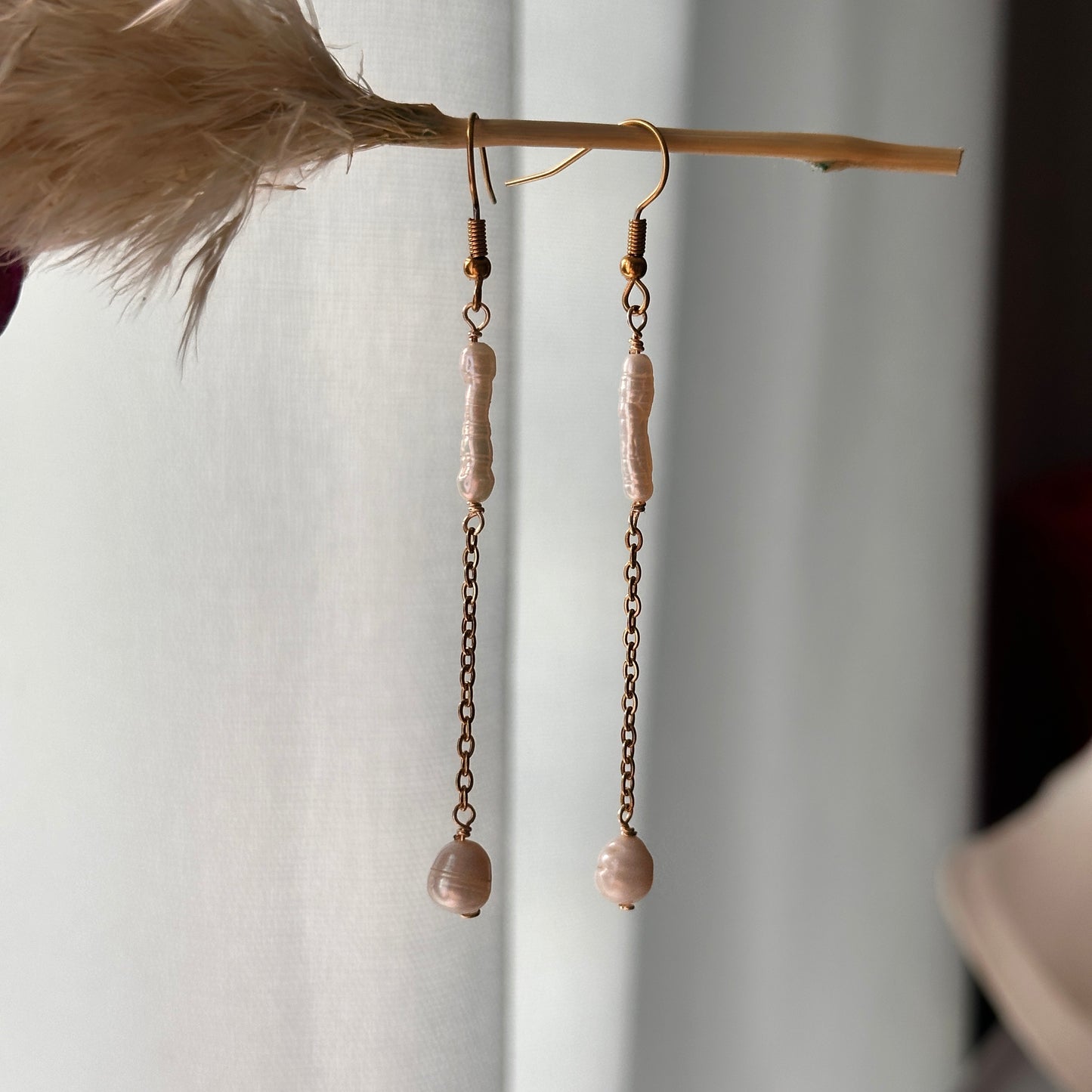 Aestetic Pearl Earrings