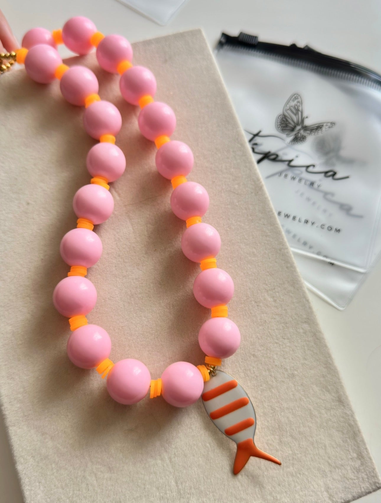 Pececito Bubble Necklace