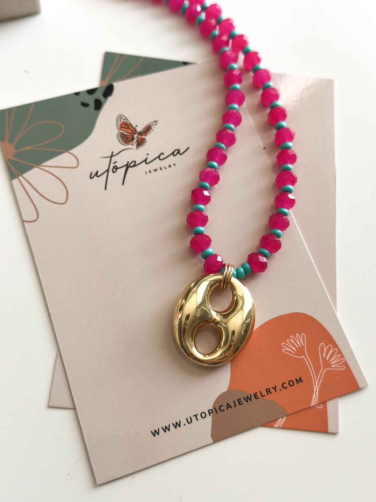 Gelly Beaded Necklace