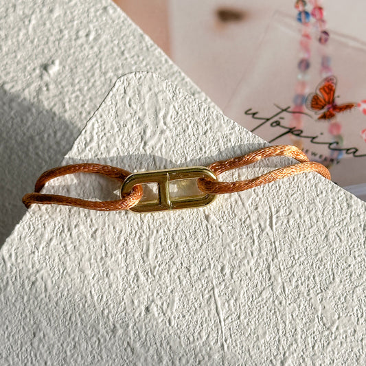 Tab Brown bracelet