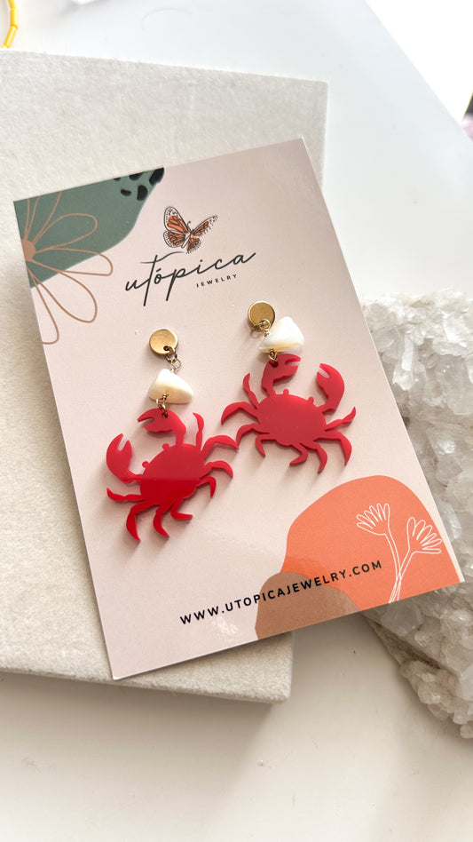 Crabby Earrings