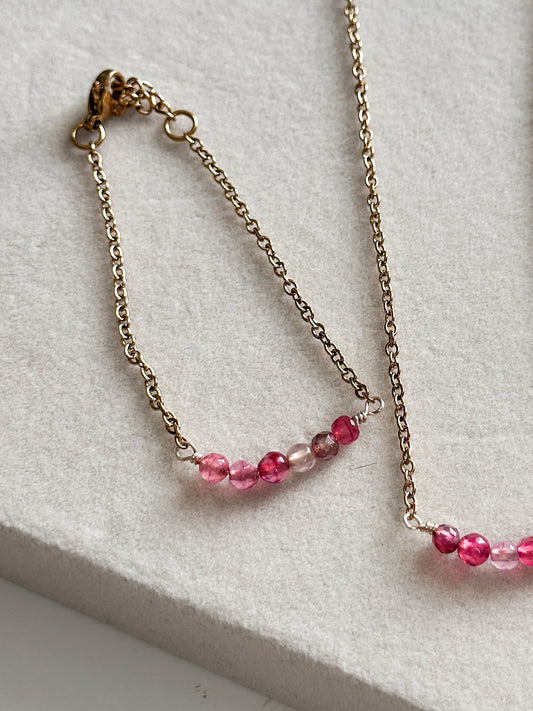 Agata Pink Bracelet