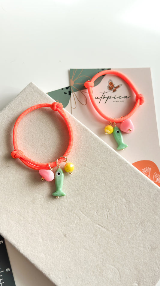 Green Fishy Bracelet