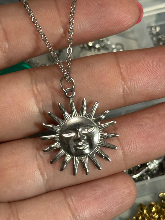 Sun Silver Chain