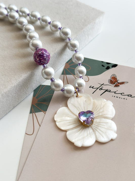 Catalana Purple Necklace