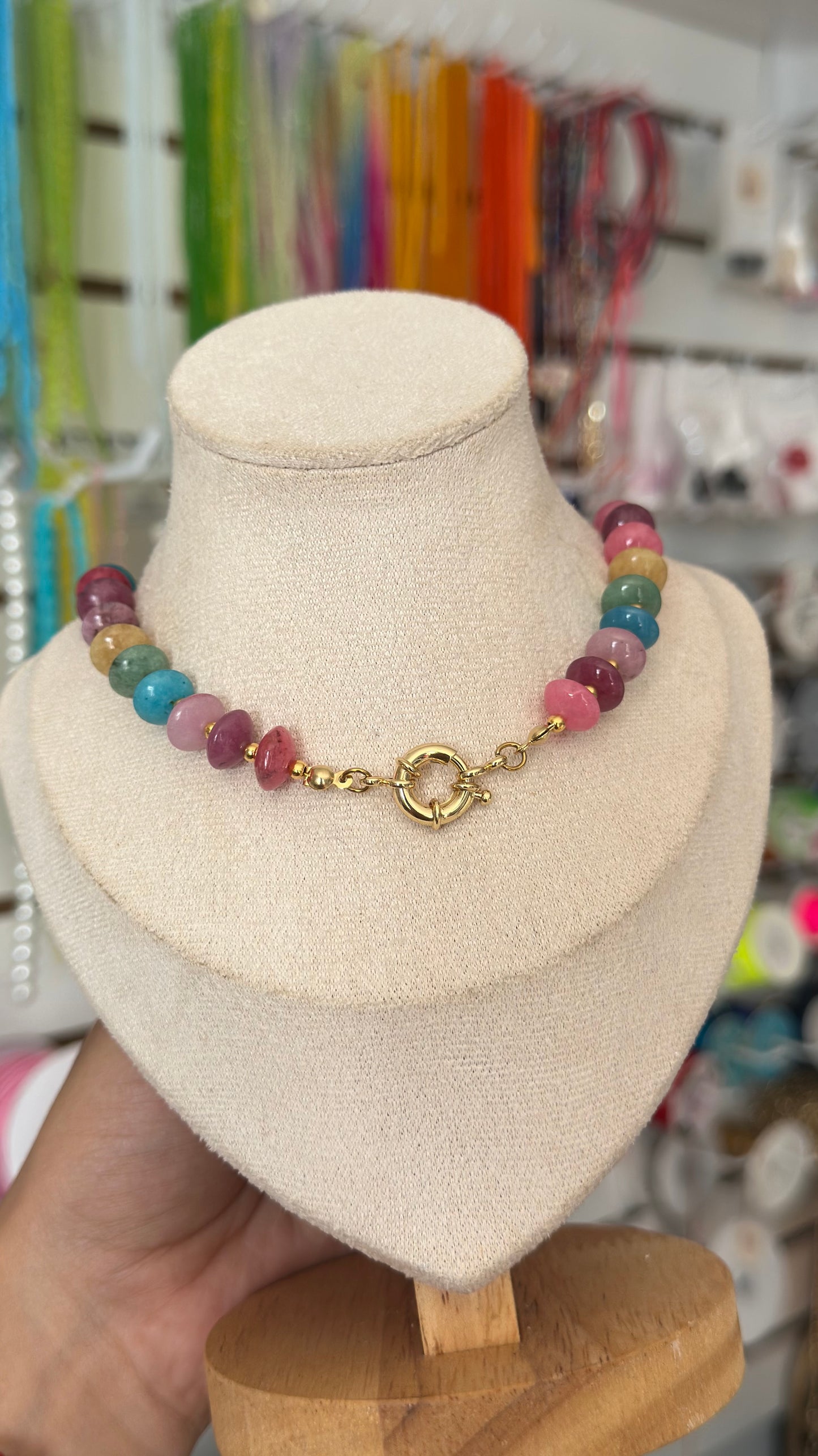 Jade Colorful Necklace
