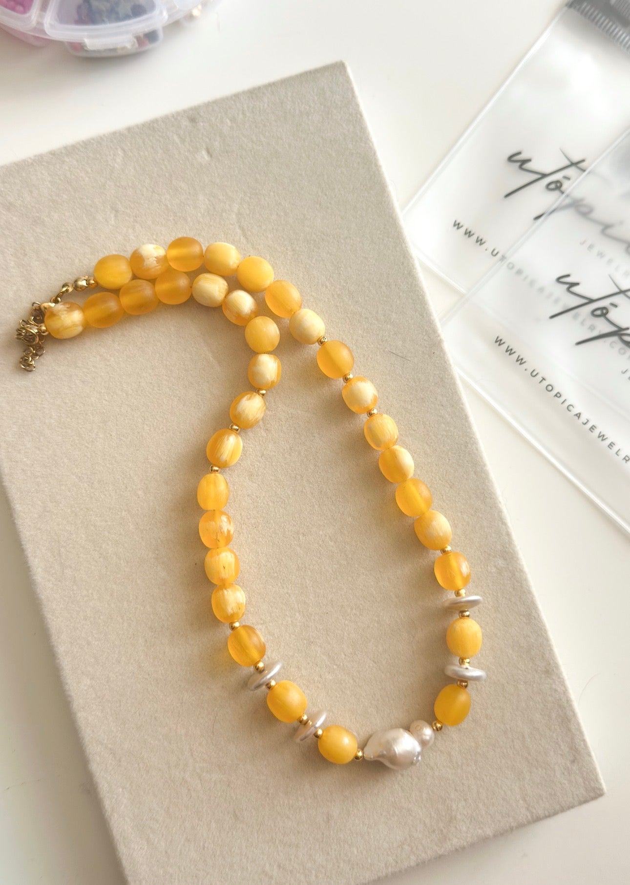 Golden Sun Necklace
