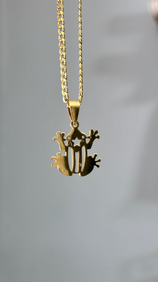 Coqui Boricua Necklace