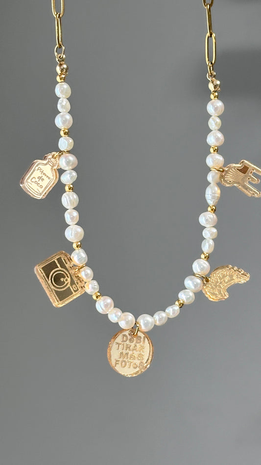 DTMF Pearl Necklace