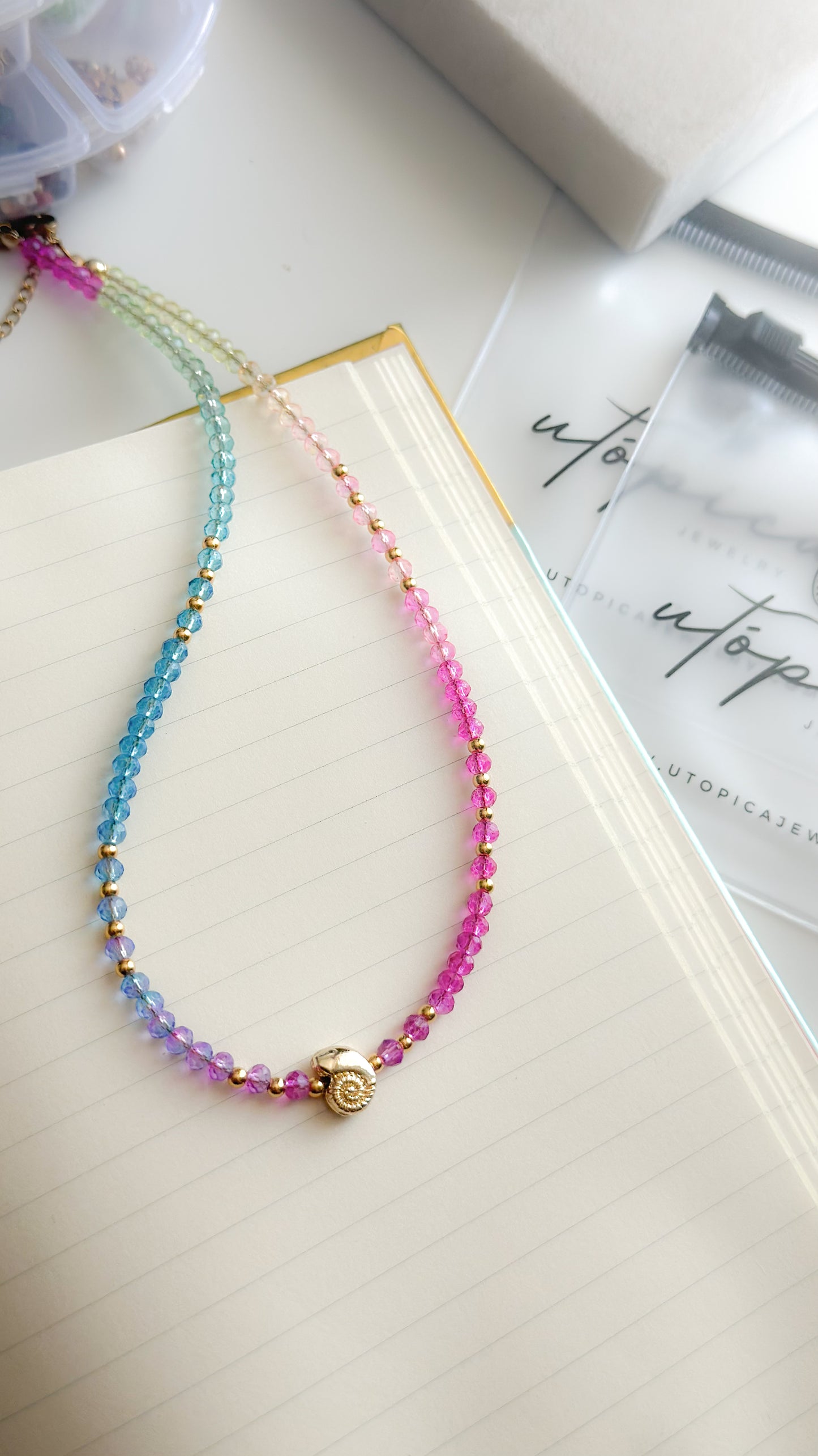 Aqua Necklace