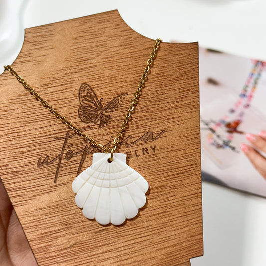 Scallop Shell Necklace