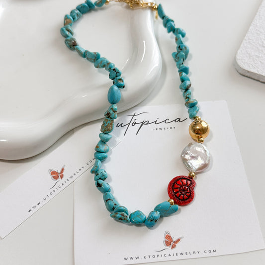 Seasnail Turquesa Necklace