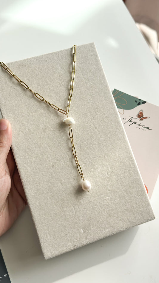 The Golden Lariat Necklace