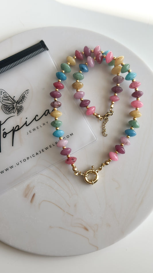 Jade Colorful Necklace