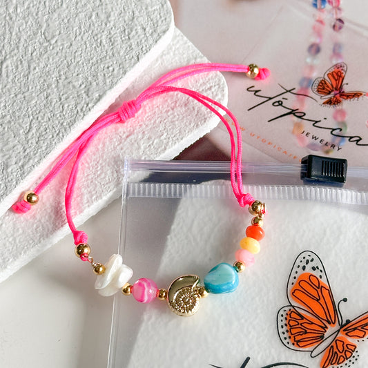Carola Pink Bracelet