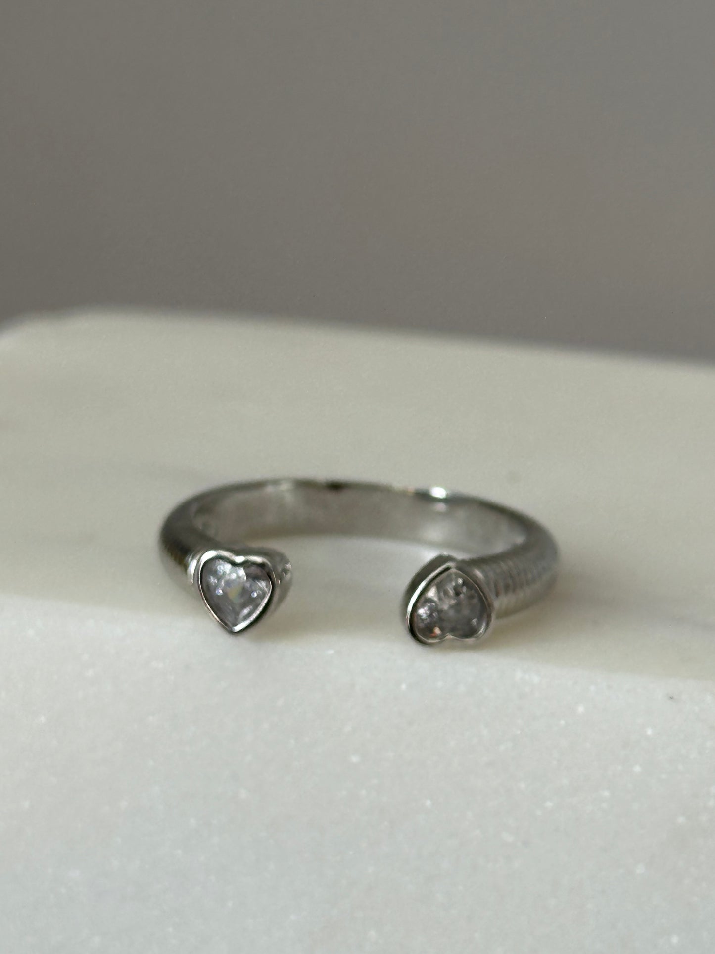 Doble Corazones Ring