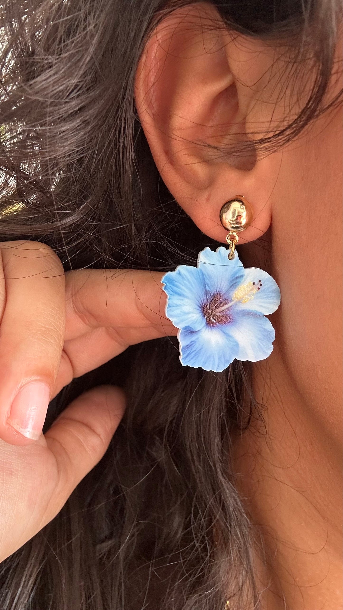 Blue Maga Earrings