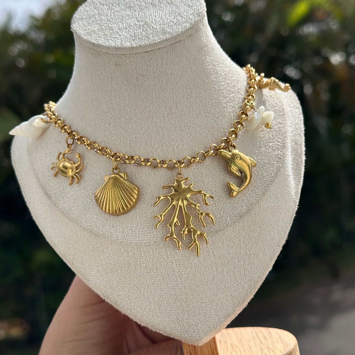 Oceanía Multicharm Necklace