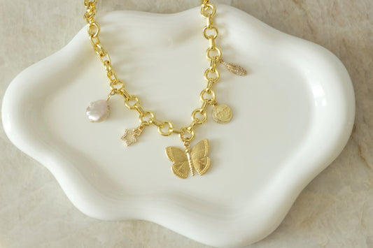 Cleo Charm Necklace