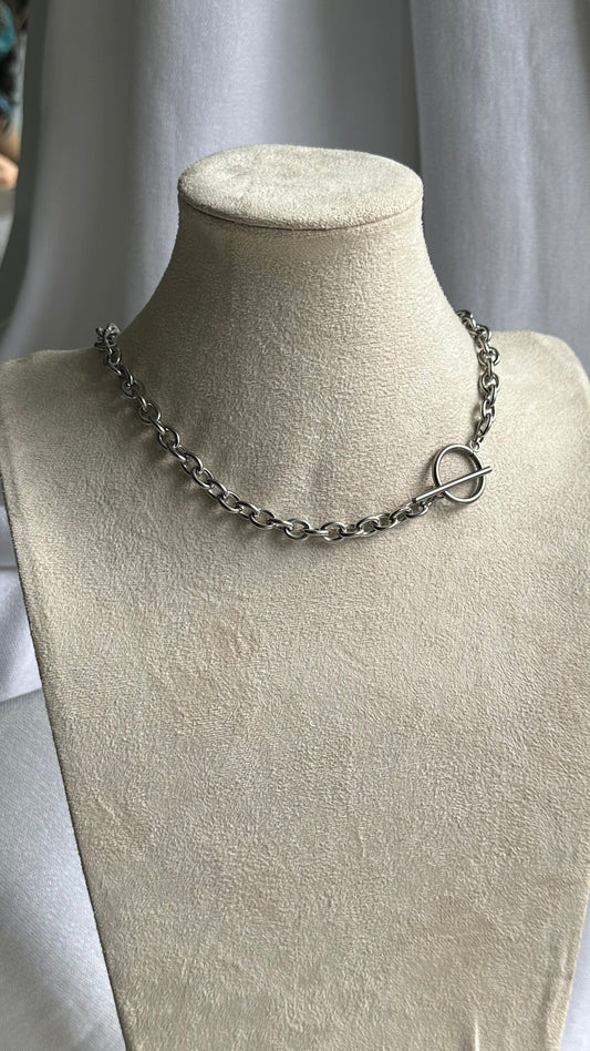 2 in 1 Silver Necklace